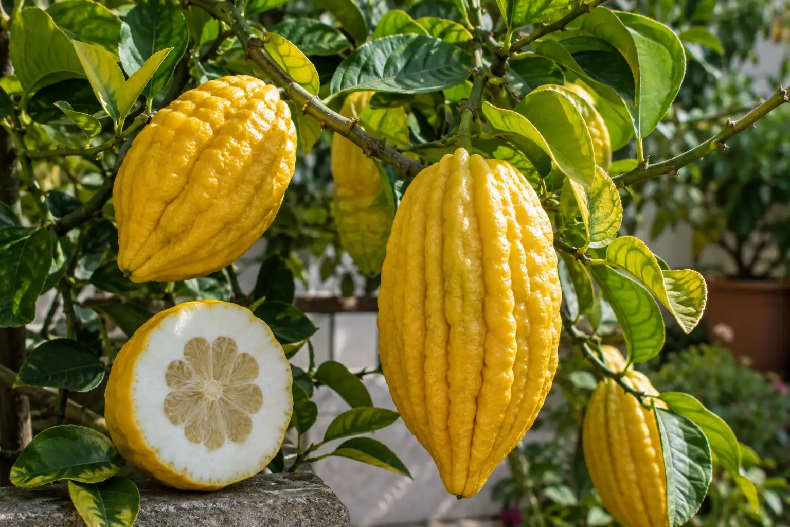 AI illustration of Citron Oil (Cedrat) for the AufgussCrew scent wiki